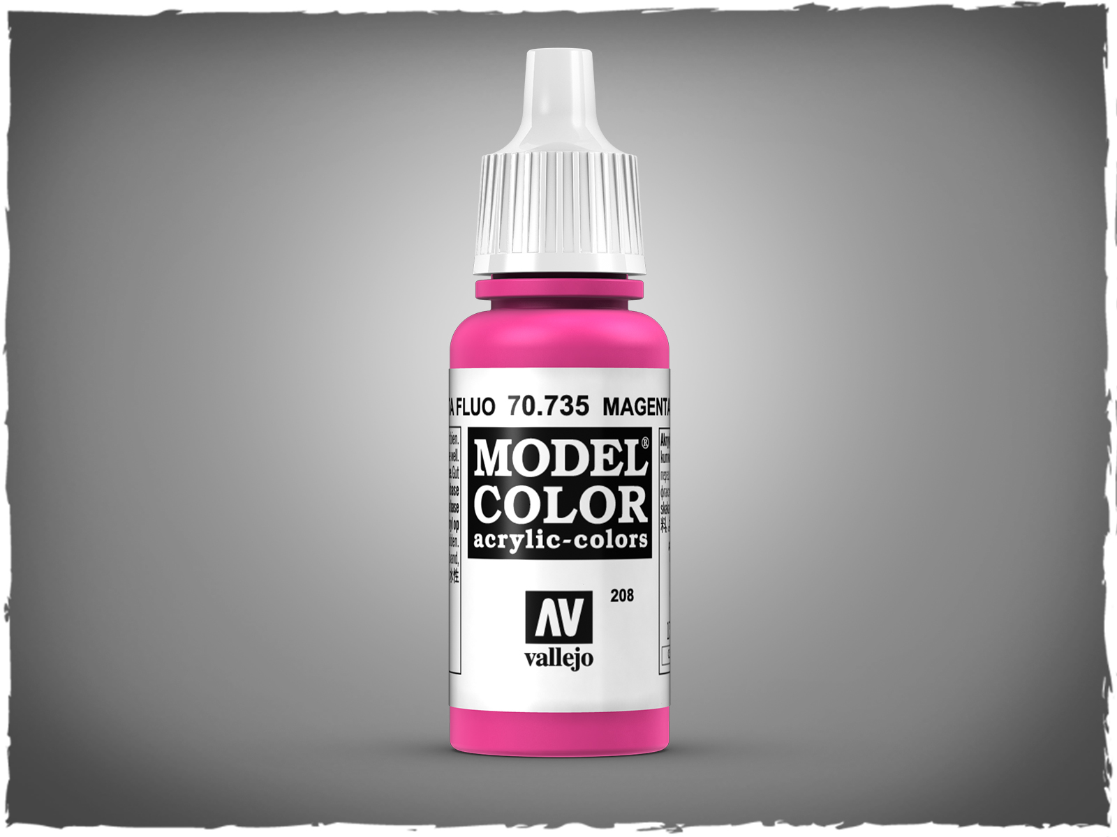 Vallejo Model Color acrylic paint - 70.735 Fluorescent Magenta DeepCut Studio