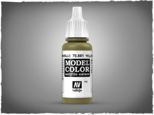 Vallejo Model Color acrylic paint - 70.915 Deep Yellow
