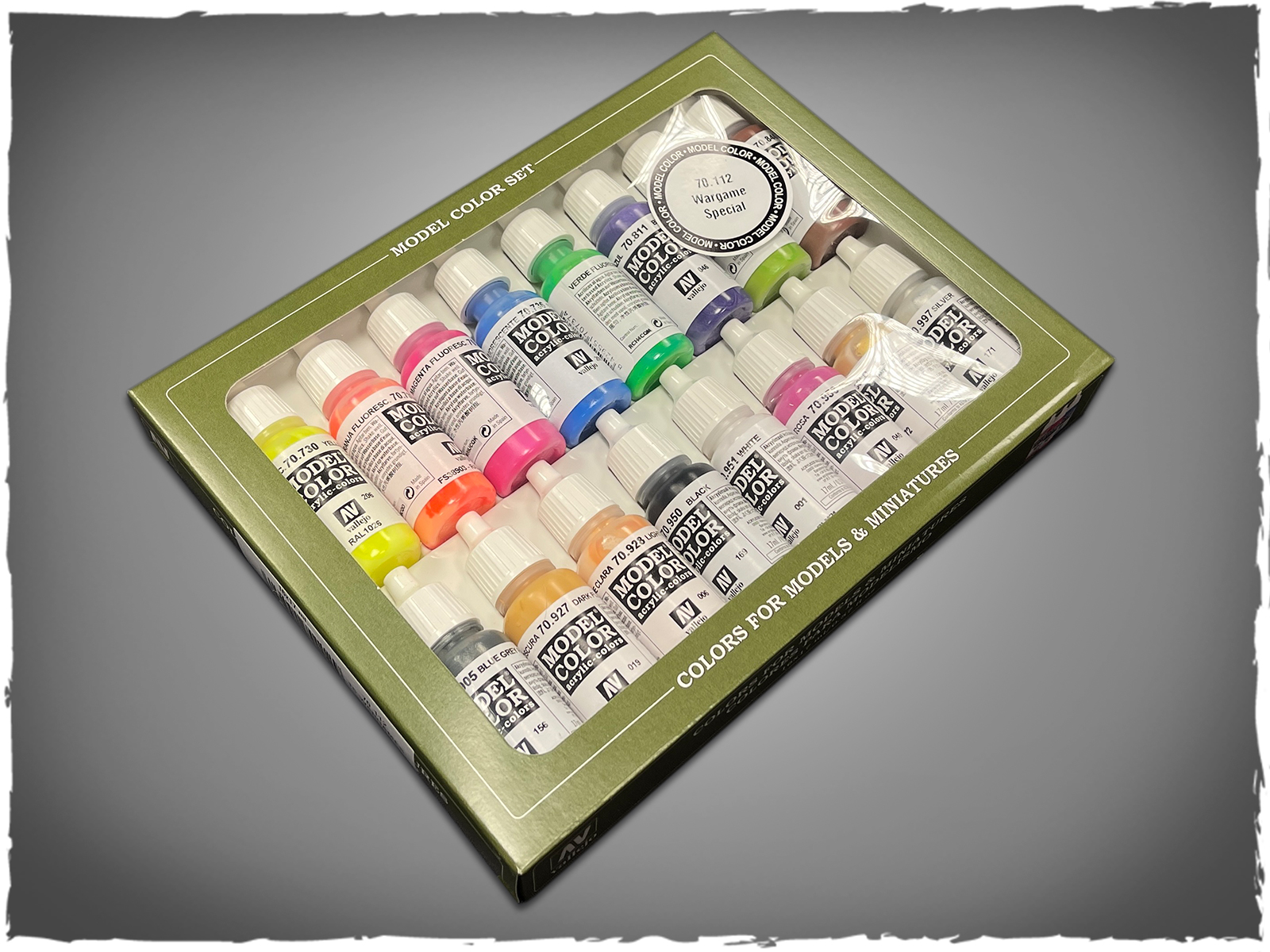 Vallejo Advanced Game Color Paint Set (16 Colors) – Clarksville Hobby Depot  LLC